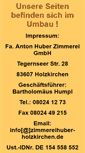 Mobile Screenshot of huber-holzkirchen.de